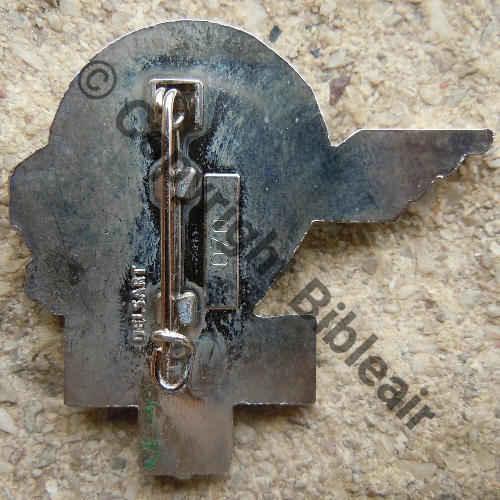NH  TCHAD 4eCOGA AERO 25e RGA 02 a 06 2014  De Griffes et butees Dos lisse No070 Src.lapetitebrocdechacha 54Eur06.14 